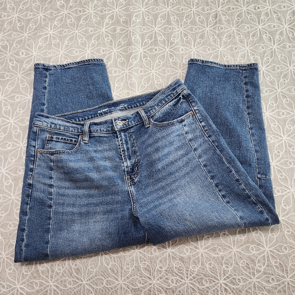 High Rise Barrel Leg Jeans Size 14 Horseshoe, Balloon or Wishbone Jeans - Picture 3 of 14